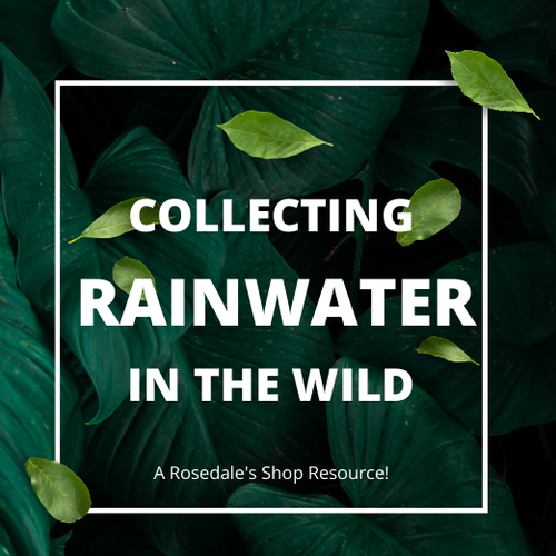 A Guide based on: Collecting Rainwater in the Wild