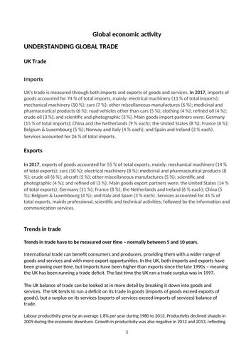 Higher Economics Revision guides