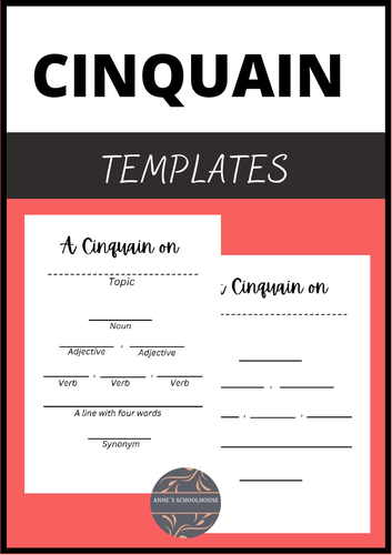 Cinquains - Structure, Example and Templates