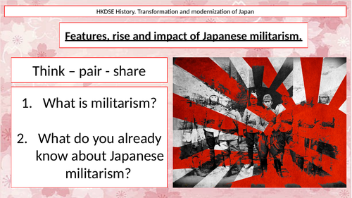 Japans history: Militarism in Japan