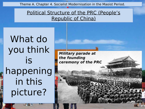 Structure of the Peoples Republic of China PRC