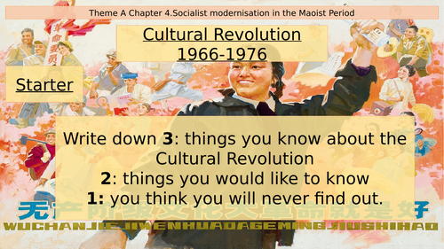 Mao's China: Cultural Revolution