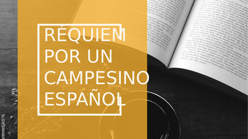 Réquiem por un campesino español Information Presentation