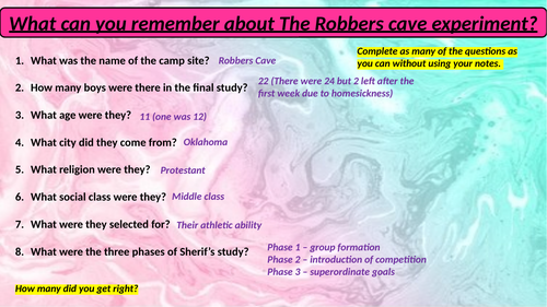 A-Level psychology [edexcel]- Learning theories & links to phobias