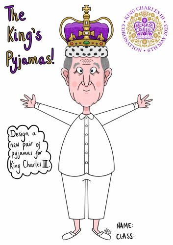 The Kings Pyjamas Coronation Activity