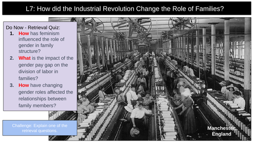 Industrial Revolution Families