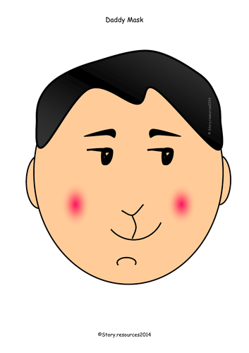 THE TIGER WHO CAME TO TEA ROLEPLAY MASKS EYFS KS1