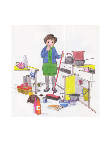 THE TIGER WHO CAME TO TEA FLASHCARDS