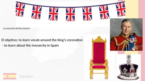 La coronación de Rey Carlos III