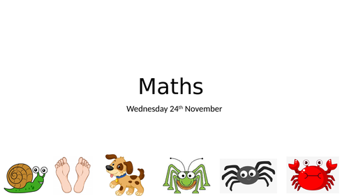 Number Composition (to 10) - One is a Snail