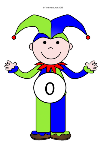 JESTERS ODDS AND EVEN NUMBER LINE MATHS EYFS KS1