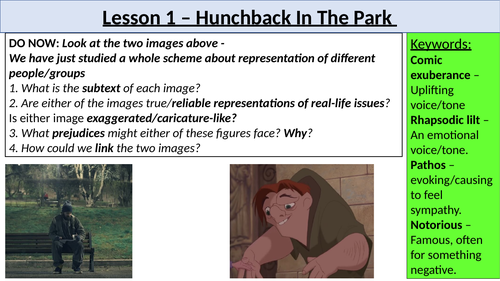 The Hunchback in The Park - Poetry