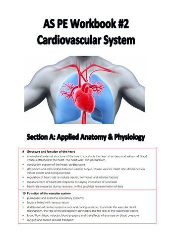 Cambridge AS PE - Cardiovascular System (bundle)
