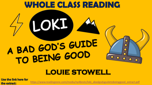 Loki - A Bad God's Guide to Being Good - Whole Class Reading Session!