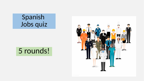 Spanish Jobs Quiz