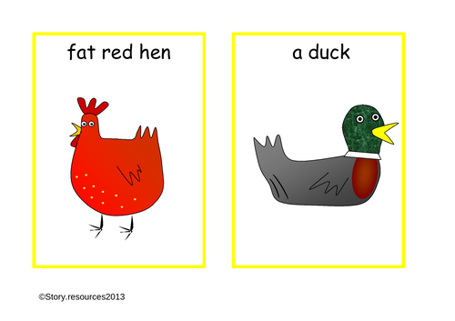 WHAT THE LADYBIRD HEARD FLASHCARDS EYFS KS1