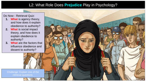 Prejudice Psychology Edexcel