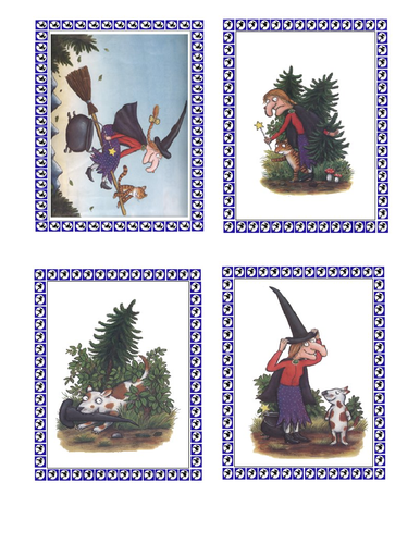 ROOM ON THE BROOM SEQUENCE SET EYFS KS1