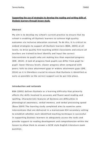 NASENCO Assignment 2 - Lesson study
