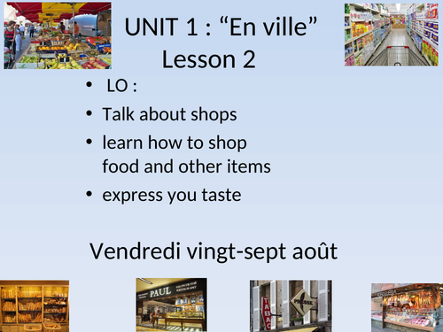 Full  course  ( X 66 lessons - ready to use) French  Tricolore Total 2 Year 8