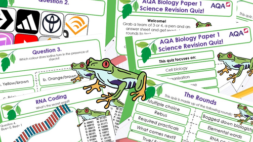 THE Ultimate AQA Biology Paper 1 Science Revision Quiz. 80+ questions!