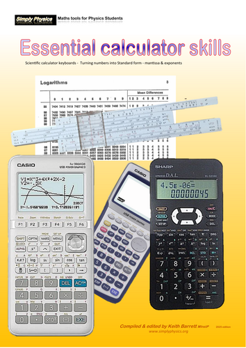 Maths tools for Science - Calculators & Calculations