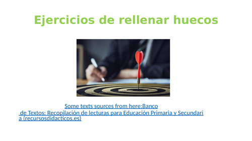 Gap exercises Paper 1  (AQA)