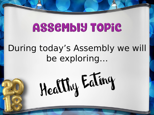 Healthy eating assembly