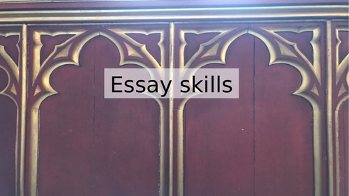 Keats revision essay writing skills