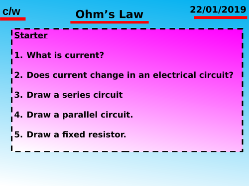 Ohms law