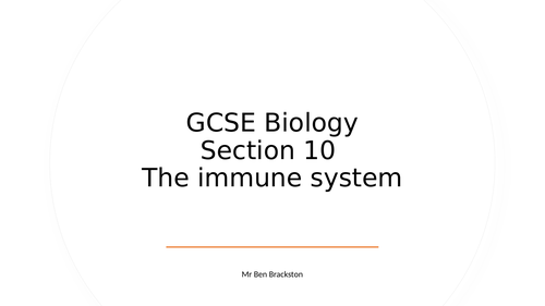 Immune system - GCSE Biology