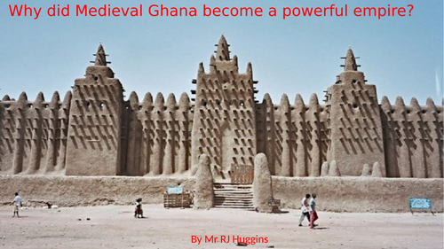 Why did Medieval Ghana become a powerful African empire?