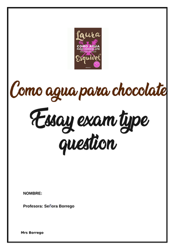CAPC Essay exam type questions AQA