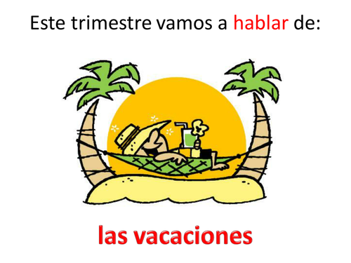 INTRO to Viva 2 Module 1 ¿Adónde vas normalmente de vacaciones?