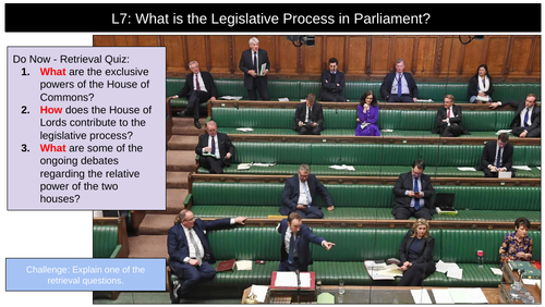 Legislative Process Parliament | Teaching Resources