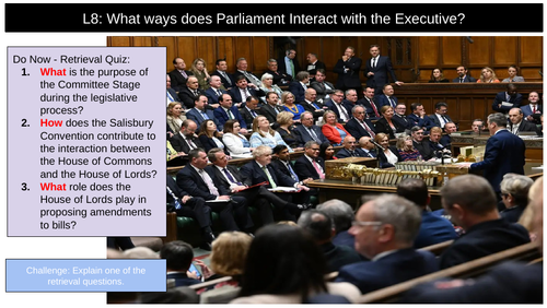 Parliament Interact Executive | Teaching Resources