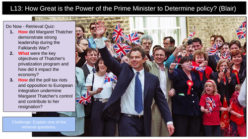 Tony Blair | Teaching Resources