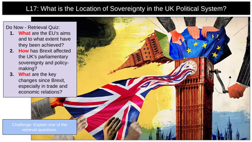 Sovereignty  UK Politics
