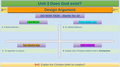 Design Argument
