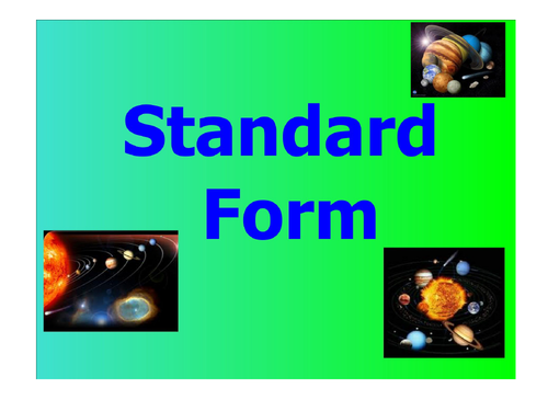 Standard Form