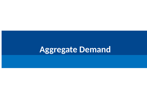 Aggregate  Demand