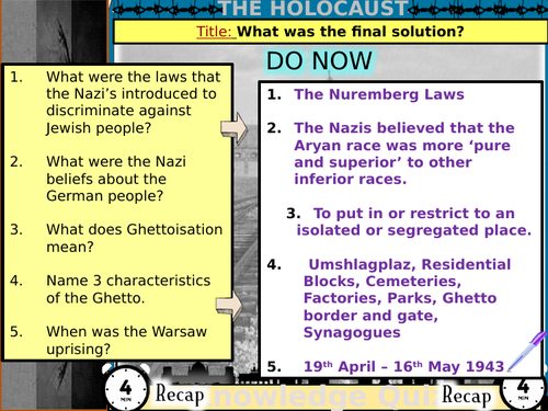 What was the Final Solution?