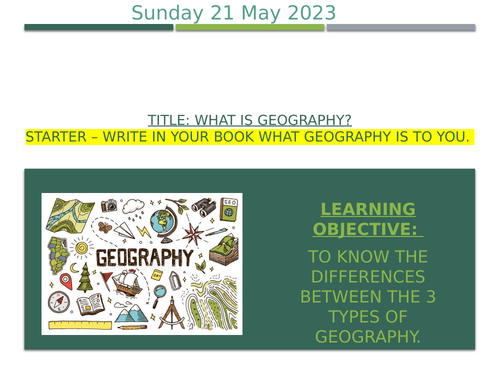 Year 6 Map Skills SoW & Lessons