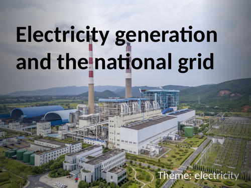 Mains electricity generation