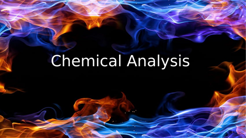 CH 22 - Chemical analysis - CAIE iGCSE Chemistry '23-25 syllabus