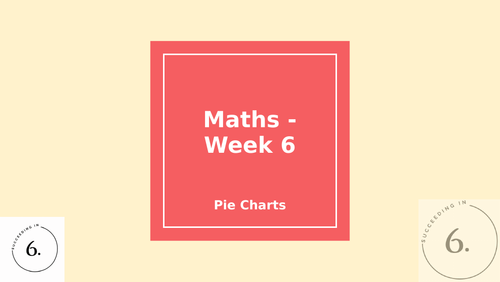 Year 6 Project - Pie Charts