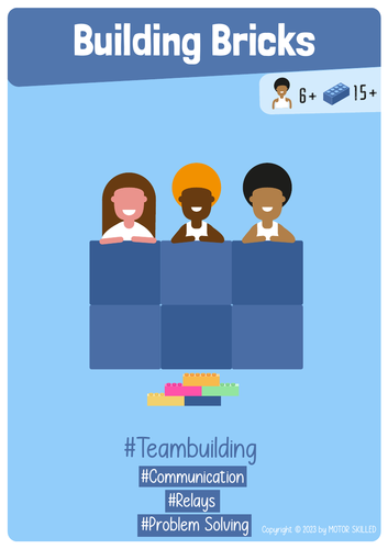Building Bricks - PE Team Building Game for Elementary School