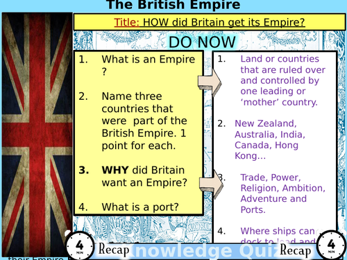 How did Britain get its Empire?