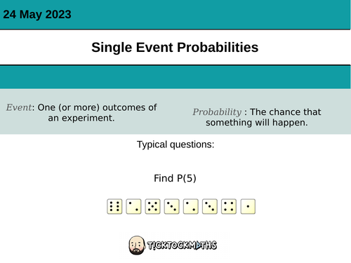 Single Event Probability