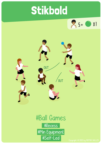 Stikbold - PE Ball Game for Elementary School